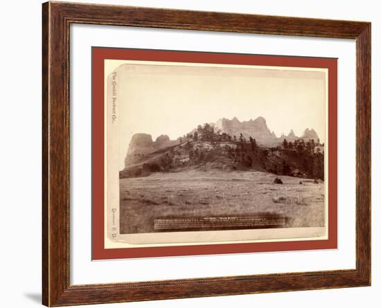 Crow Butte. Near Ft. Robinson-null-Framed Giclee Print