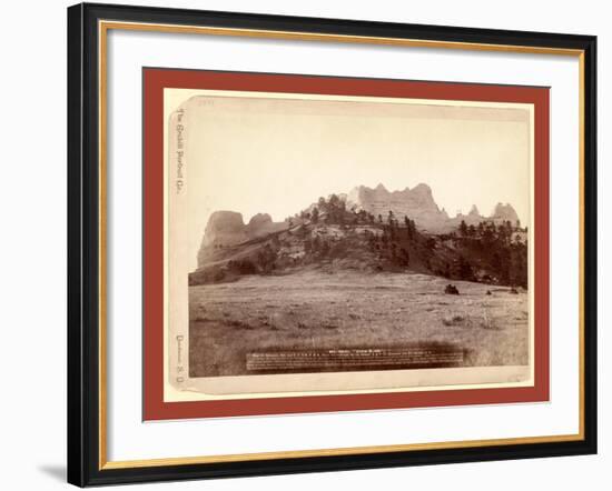 Crow Butte. Near Ft. Robinson-null-Framed Giclee Print