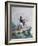Crow Indian on the Lookout-Alfred Jacob Miller-Framed Giclee Print