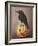 Crow on a Marble-Leah Saulnier-Framed Giclee Print