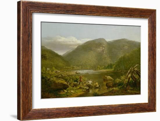 Crow's Nest, 1848-Thomas Worthington Whittredge-Framed Giclee Print