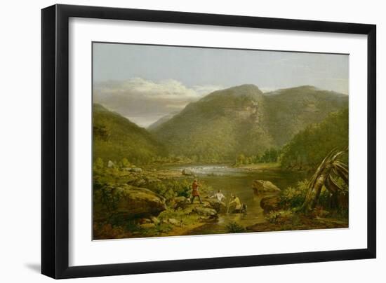 Crow's Nest, 1848-Thomas Worthington Whittredge-Framed Giclee Print