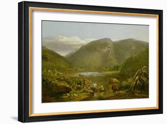 Crow's Nest, 1848-Thomas Worthington Whittredge-Framed Giclee Print