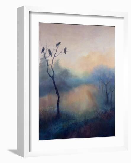 Crow Tree, 2018-Lee Campbell-Framed Giclee Print