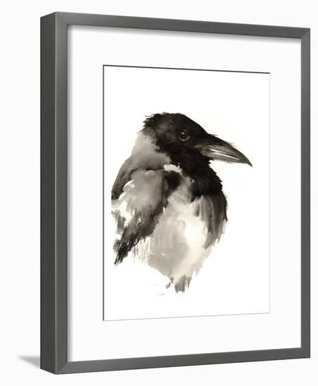 Crow-Suren Nersisyan-Framed Art Print