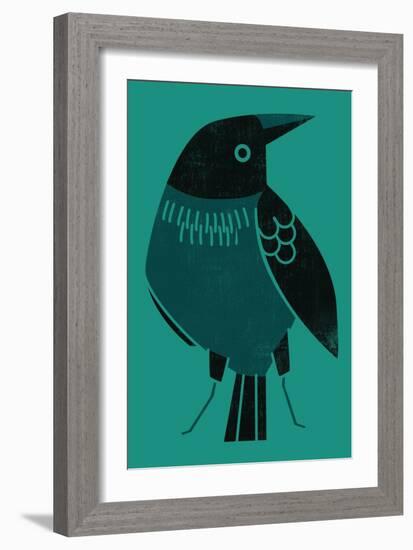 Crow-null-Framed Giclee Print