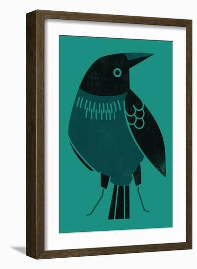 Crow-null-Framed Giclee Print