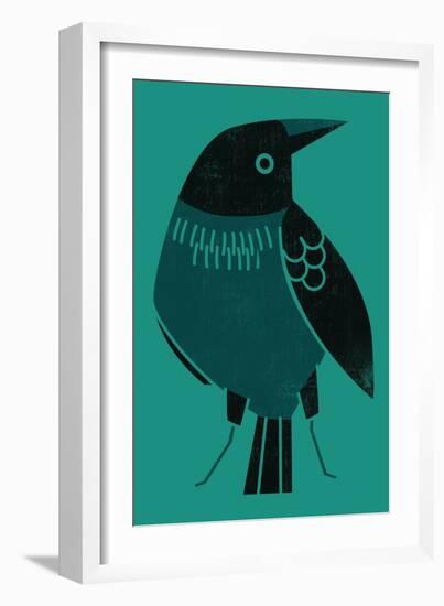 Crow-null-Framed Giclee Print