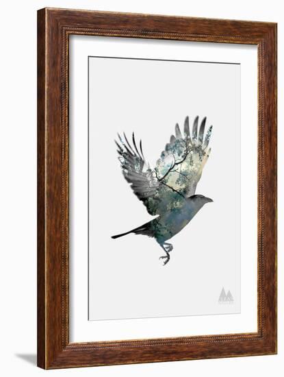 Crow-null-Framed Premium Giclee Print