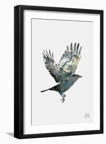 Crow-null-Framed Premium Giclee Print