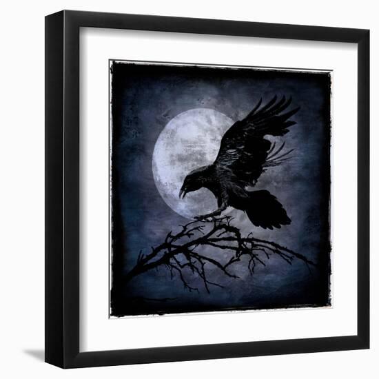 Crow-Martin Wagner-Framed Art Print