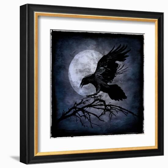 Crow-Martin Wagner-Framed Art Print