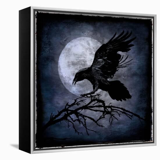 Crow-Martin Wagner-Framed Stretched Canvas