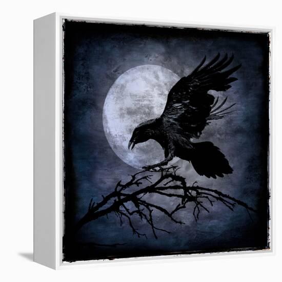 Crow-Martin Wagner-Framed Stretched Canvas
