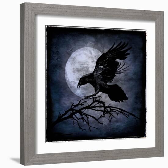 Crow-Martin Wagner-Framed Art Print