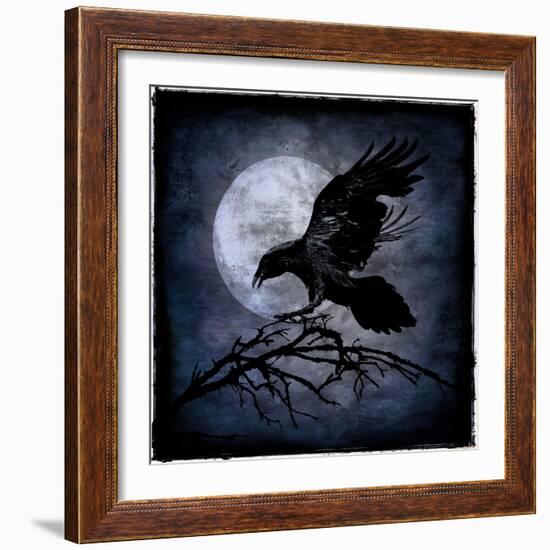 Crow-Martin Wagner-Framed Art Print