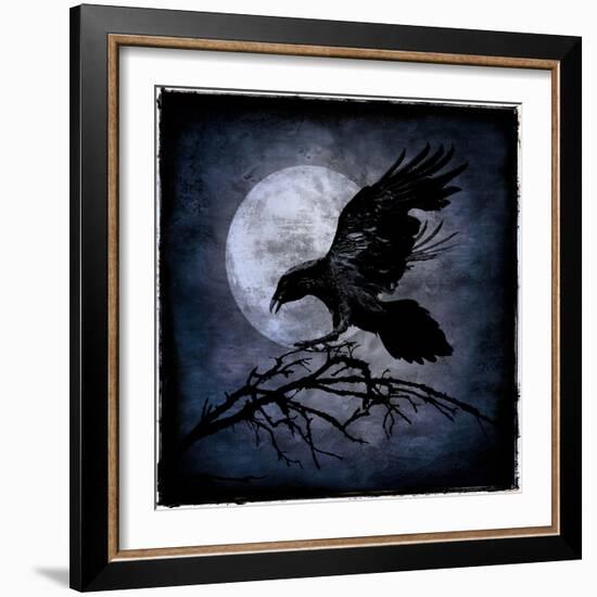 Crow-Martin Wagner-Framed Art Print