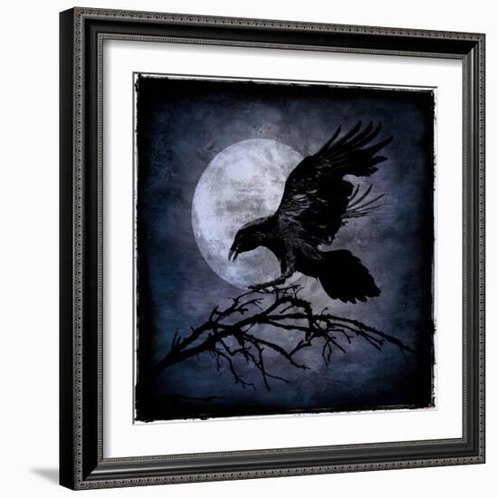 Crow-Martin Wagner-Framed Art Print