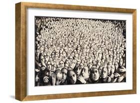 Crowd, 1978-Evelyn Williams-Framed Giclee Print