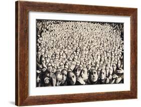 Crowd, 1978-Evelyn Williams-Framed Giclee Print