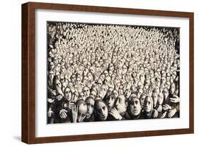 Crowd, 1978-Evelyn Williams-Framed Giclee Print