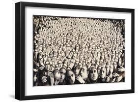 Crowd, 1978-Evelyn Williams-Framed Giclee Print