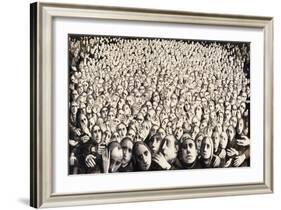 Crowd, 1978-Evelyn Williams-Framed Giclee Print