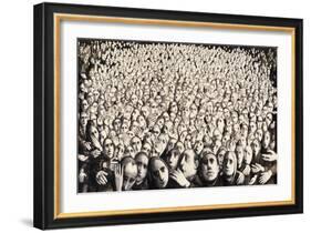 Crowd, 1978-Evelyn Williams-Framed Giclee Print
