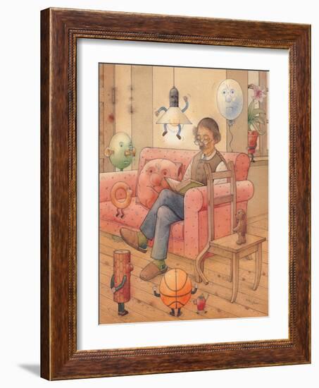 Crowd, 2005-Kestutis Kasparavicius-Framed Giclee Print