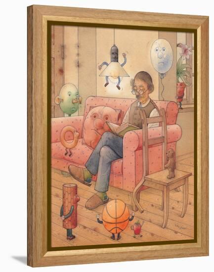 Crowd, 2005-Kestutis Kasparavicius-Framed Premier Image Canvas