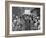 Crowd Celebrating Victory Day in times Square-Emil Herman-Framed Photographic Print