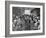 Crowd Celebrating Victory Day in times Square-Emil Herman-Framed Photographic Print