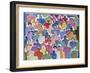 Crowd No.2-Diana Ong-Framed Giclee Print