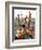 "Crowd of Boys Swimming,"July 28, 1928-Eugene Iverd-Framed Giclee Print