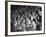 Crowd of Fans Watching Celebrities Arrive for the 26th Academy Awards at the RKO Pantages Theater-George Silk-Framed Premium Photographic Print