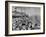 Crowd of Hindu Refugees Crowding Dock as They Prepare to Ship Out for New Homes in Bombay-Margaret Bourke-White-Framed Photographic Print