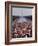 Crowd of over 200,000 Gathered Where Martin Luther King Delivered "I Have a Dream" Speech-Paul Schutzer-Framed Photographic Print