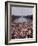 Crowd of over 200,000 Gathered Where Martin Luther King Delivered "I Have a Dream" Speech-Paul Schutzer-Framed Photographic Print