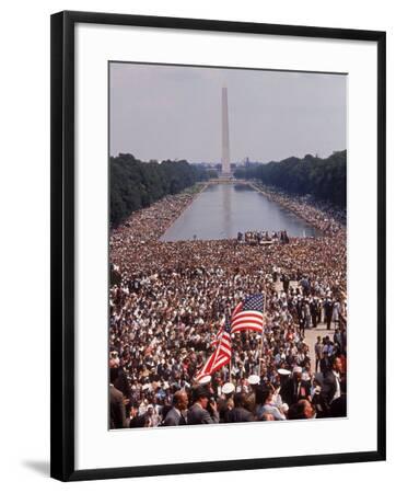 'Crowd of over 200,000 Gathered Where Martin Luther King ...