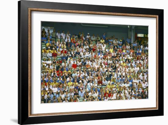 Crowd of Spectators-Bjorn Svensson-Framed Photographic Print