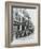 Crowd Outside the Russian Vapour Baths, Brick Lane, Stepney, London, 1904-null-Framed Photographic Print