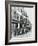 Crowd Outside the Russian Vapour Baths, Brick Lane, Stepney, London, 1904-null-Framed Photographic Print