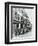 Crowd Outside the Russian Vapour Baths, Brick Lane, Stepney, London, 1904-null-Framed Photographic Print