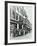 Crowd Outside the Russian Vapour Baths, Brick Lane, Stepney, London, 1904-null-Framed Photographic Print