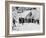 Crowd outside Tutankhamun's tomb, Valley of the Kings, Egypt, 1922-Harry Burton-Framed Photographic Print