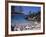 Crowded Beach at Portinatx, Ibiza, Baleares, (Spain)-J Lightfoot-Framed Photographic Print