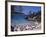 Crowded Beach at Portinatx, Ibiza, Baleares, (Spain)-J Lightfoot-Framed Photographic Print
