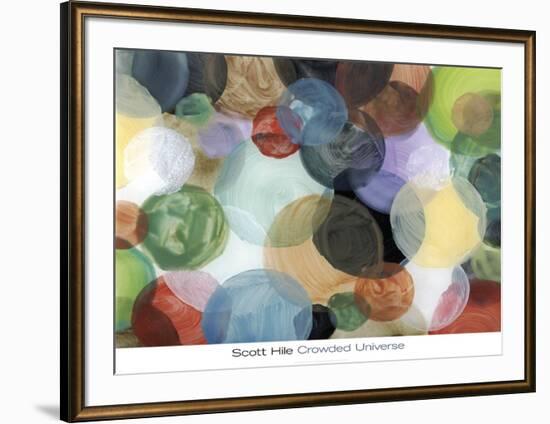 Crowded Universe-Scott Hile-Framed Art Print