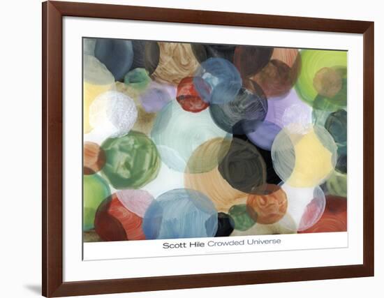 Crowded Universe-Scott Hile-Framed Art Print