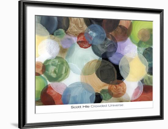 Crowded Universe-Scott Hile-Framed Art Print